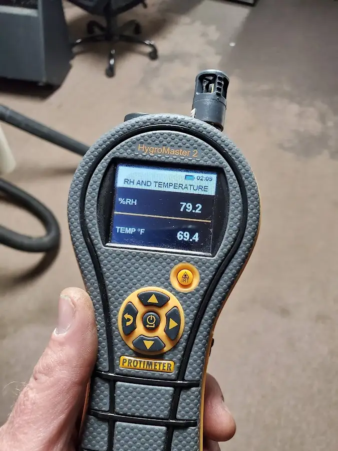 Moisture meter humidity assessment for Mold Remediation & Removal in Bensley